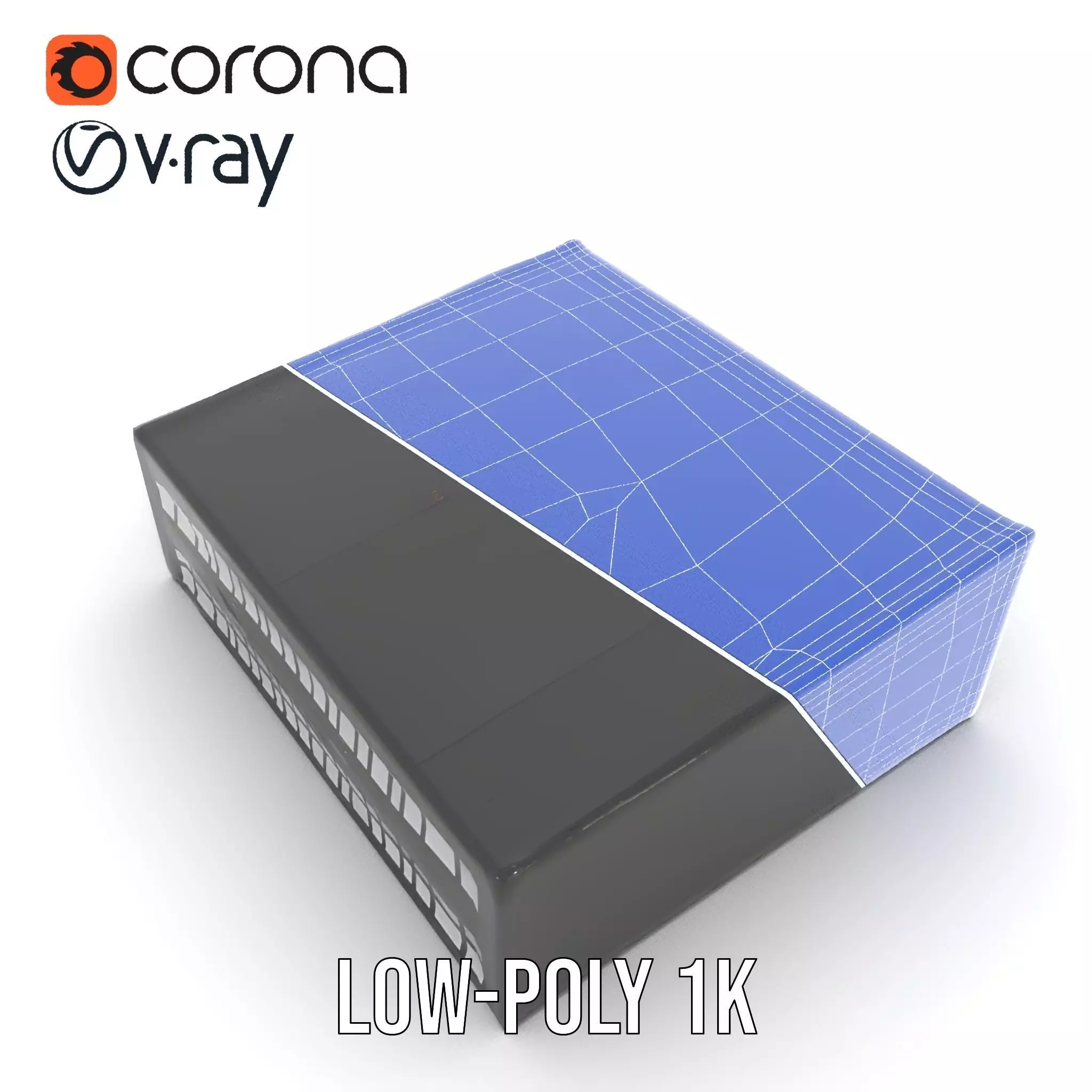 Modern Industrial Warehouse model pack Low-poly 3D model_27