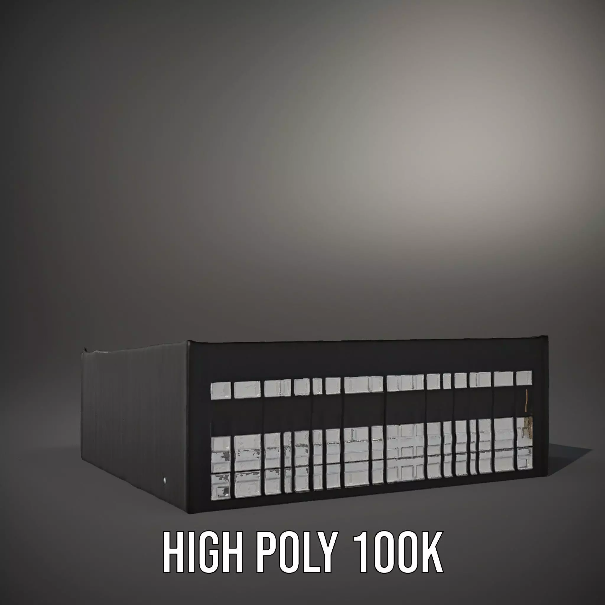 Modern Industrial Warehouse model pack Low-poly 3D model_10