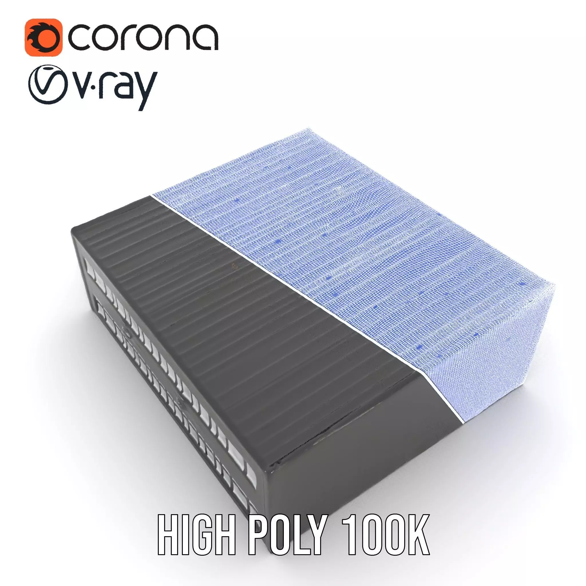 Modern Industrial Warehouse model pack Low-poly 3D model_31