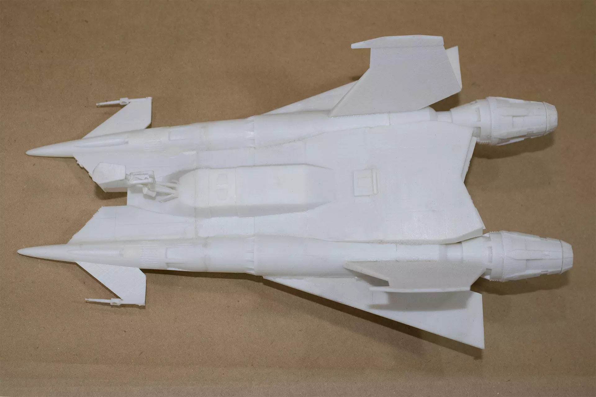 Buck Rogers Traegers Starfighter 3D print model_7
