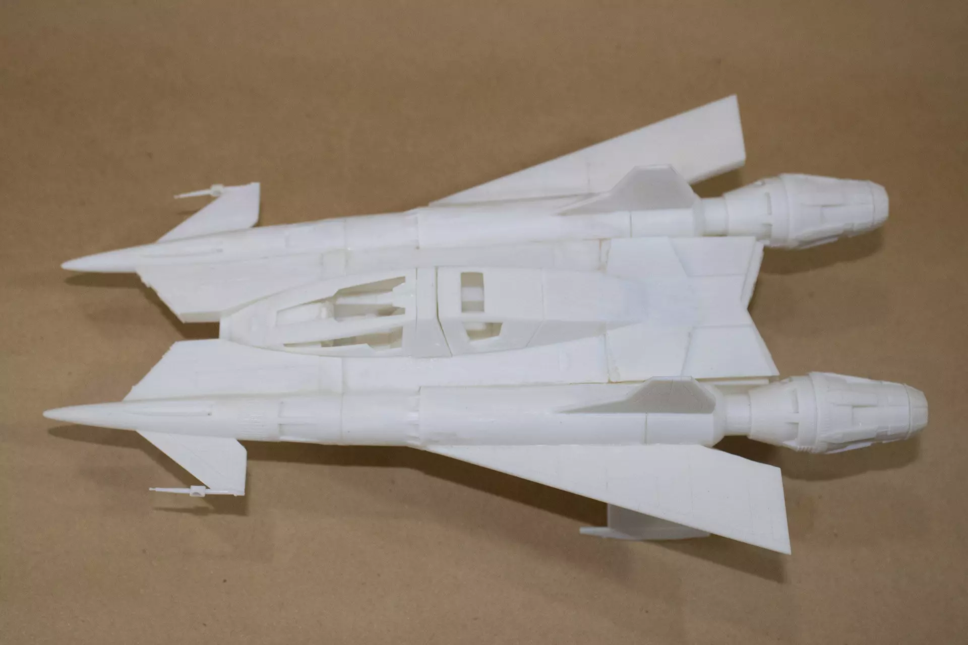 Buck Rogers Traegers Starfighter 3D print model_6