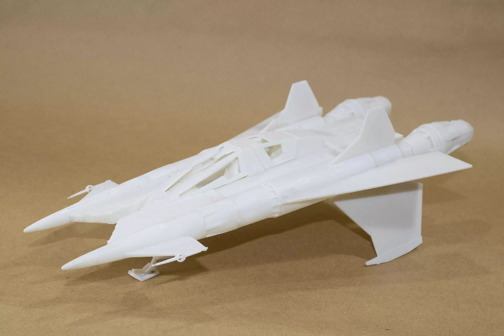 Buck Rogers Traegers Starfighter 3D print model_2