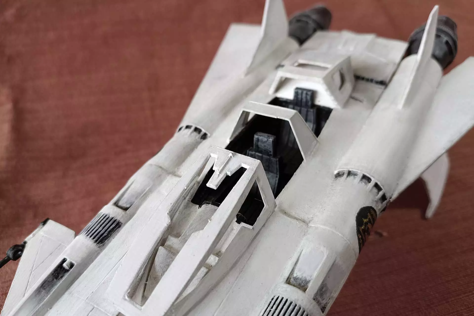 Buck Rogers Traegers Starfighter 3D print model_24