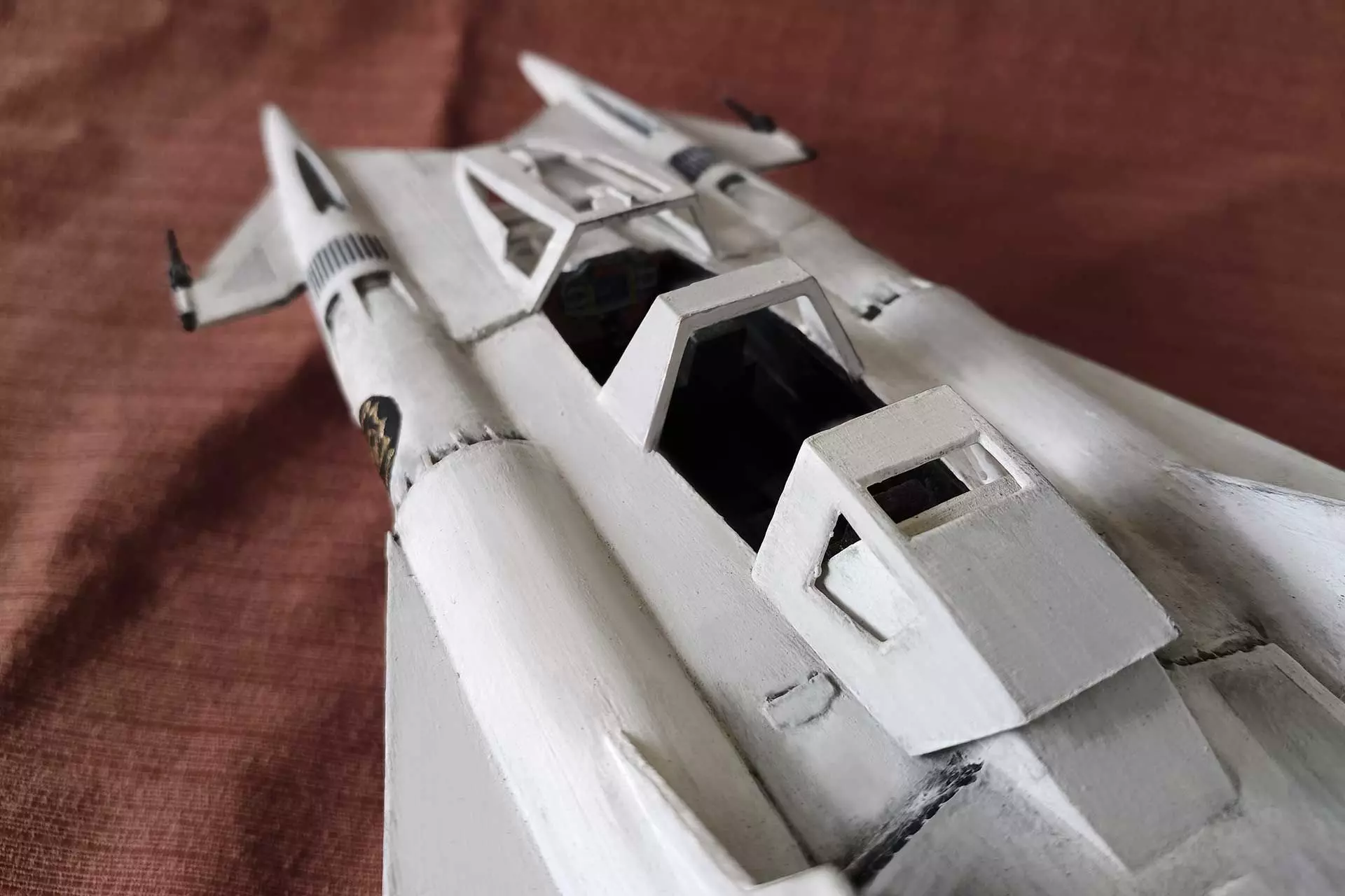 Buck Rogers Traegers Starfighter 3D print model_22