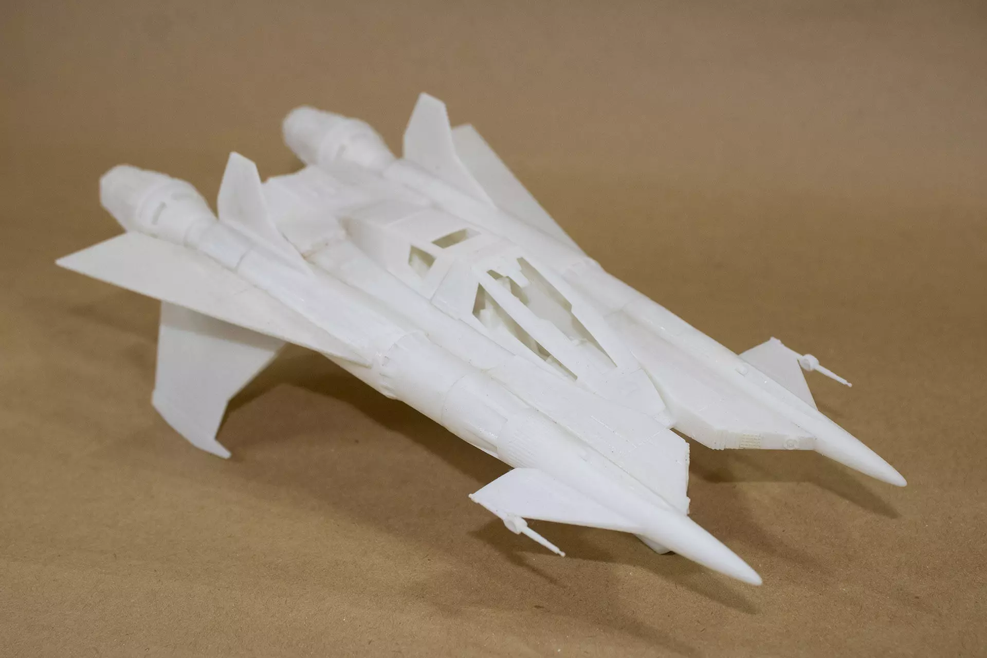 Buck Rogers Traegers Starfighter 3D print model_13