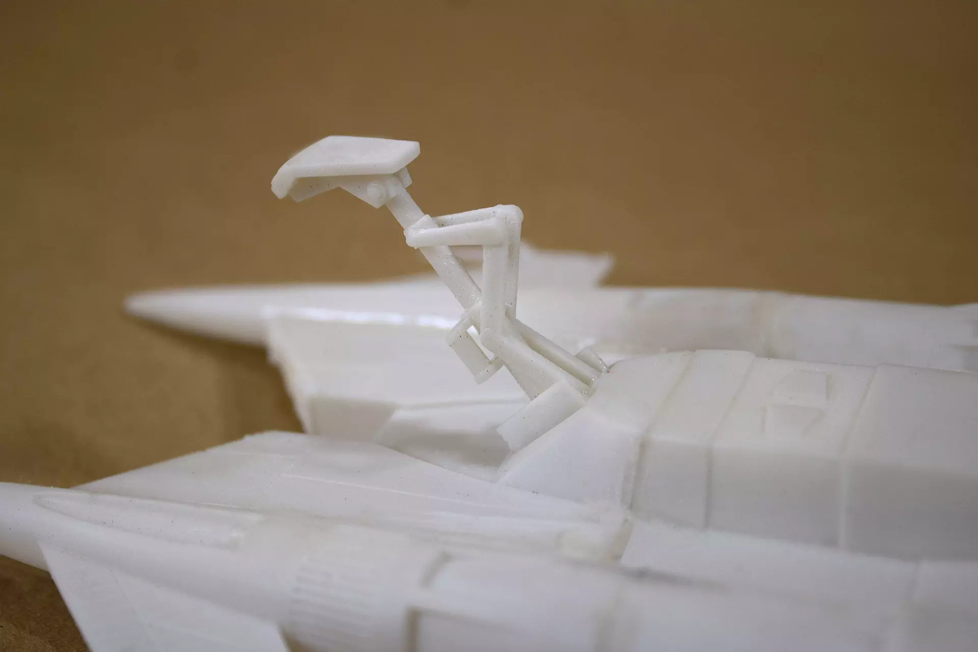 Buck Rogers Traegers Starfighter 3D print model_12