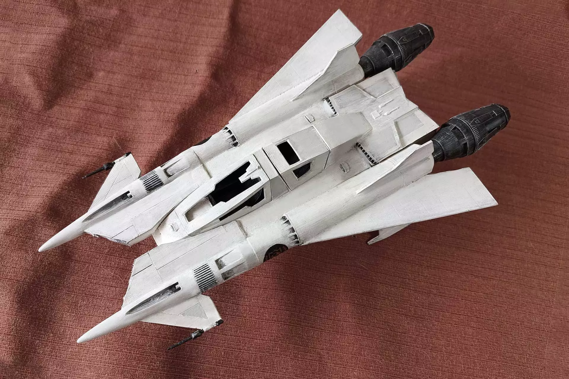 Buck Rogers Traegers Starfighter 3D print model_19