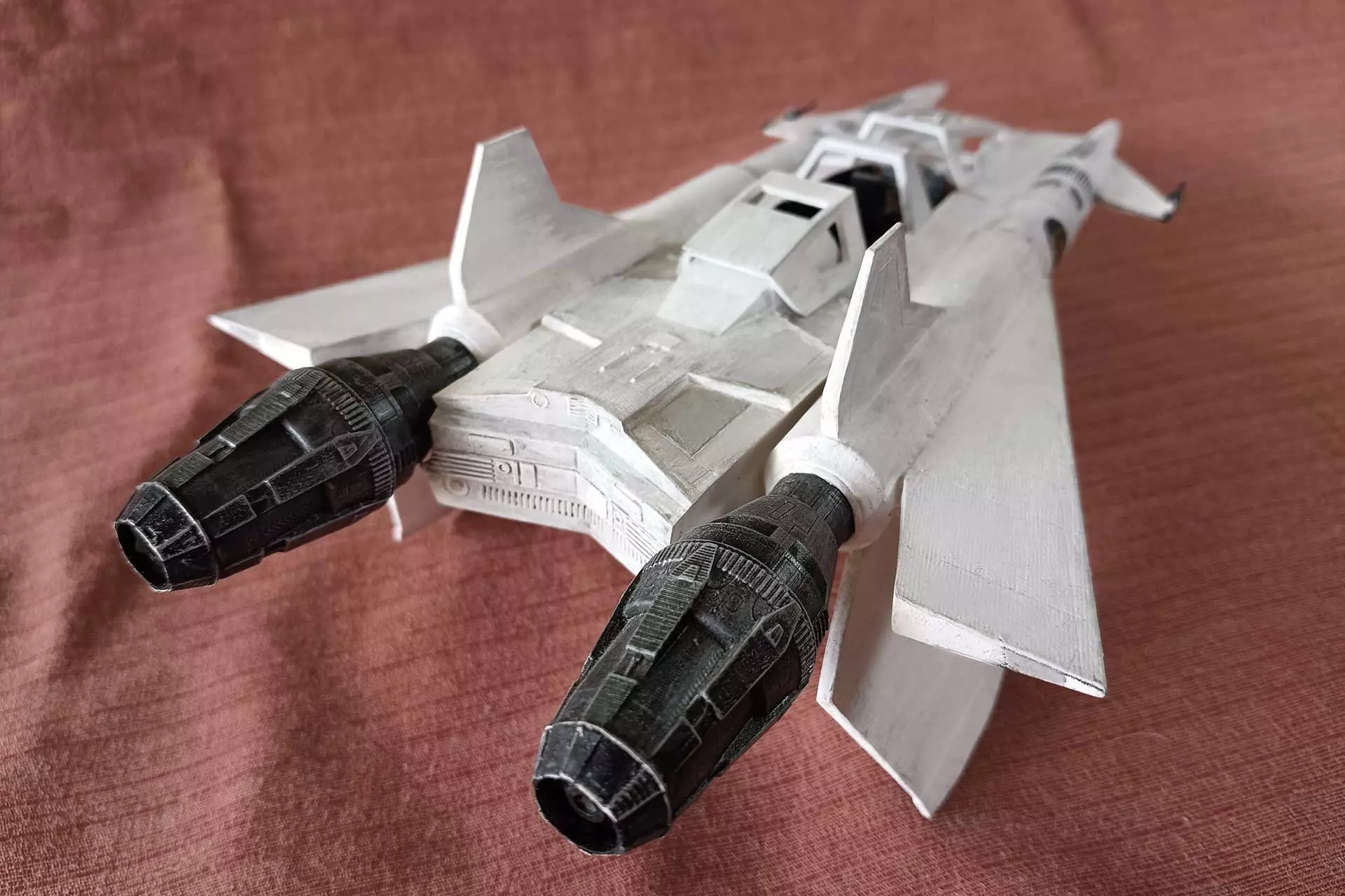 Buck Rogers Traegers Starfighter 3D print model_25