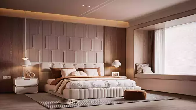 Bed Room 3D model Bed Room 3D model