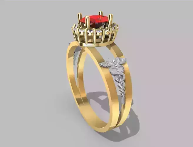 dentistry graduation ring