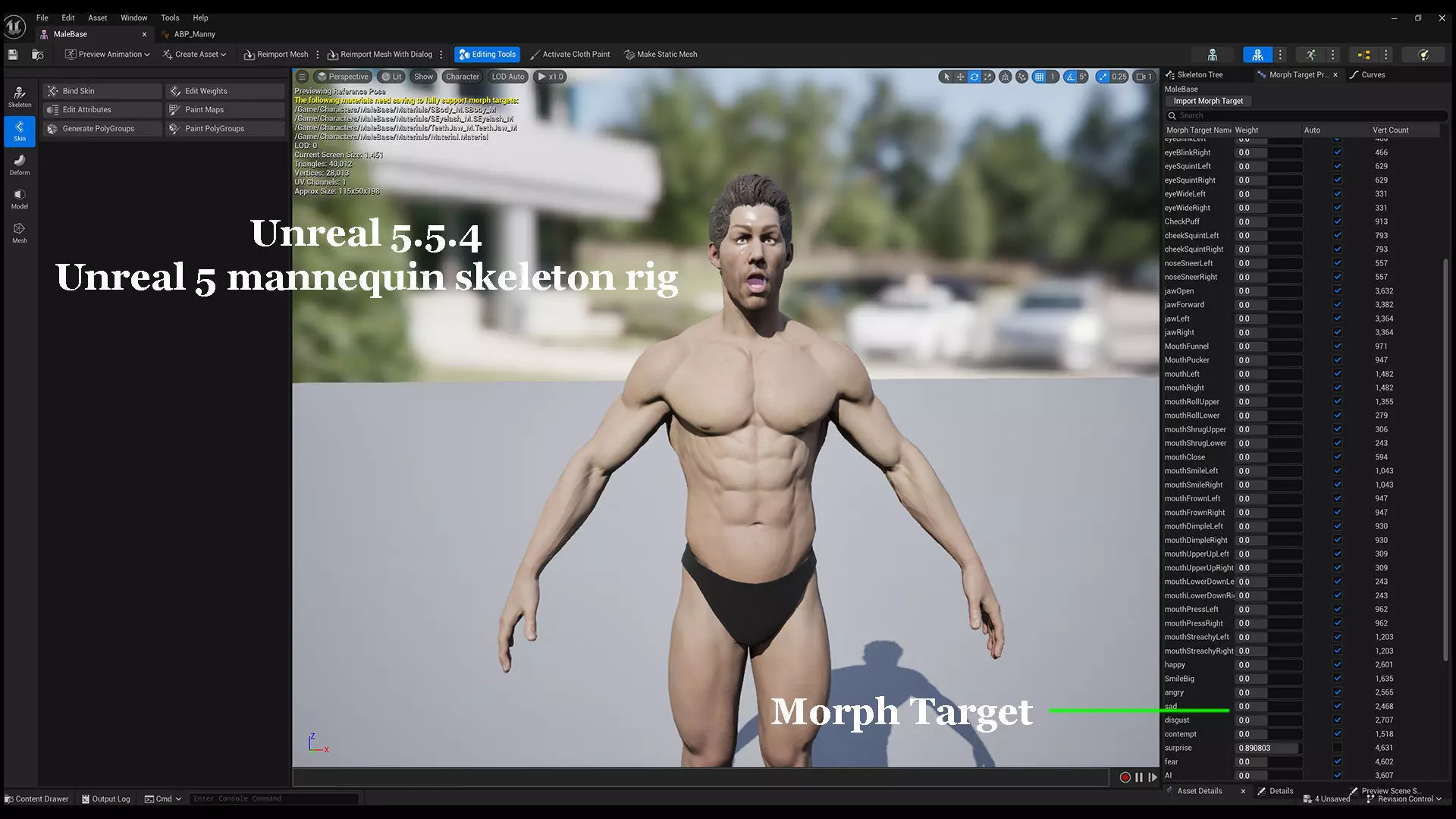Male Base Rig Low-poly 3D model_17