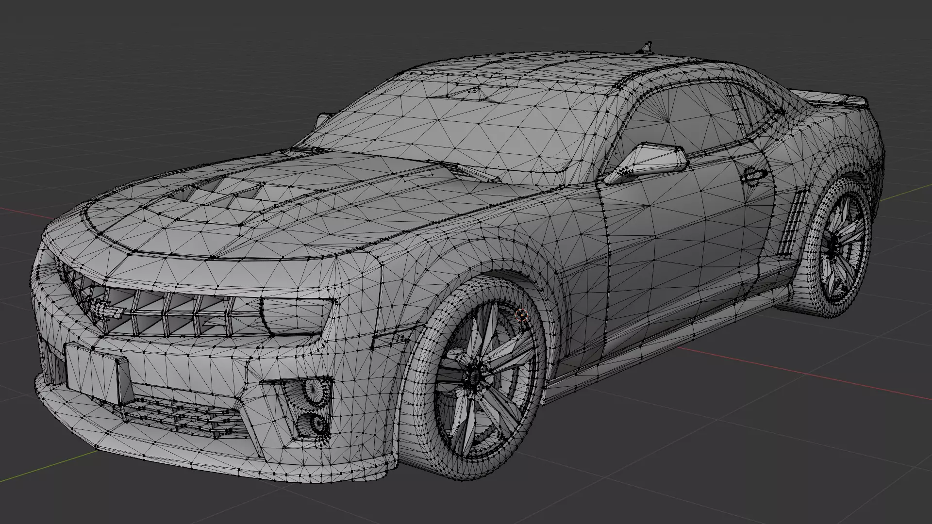 Chevrolet Camaro ZL1 3D print model_6