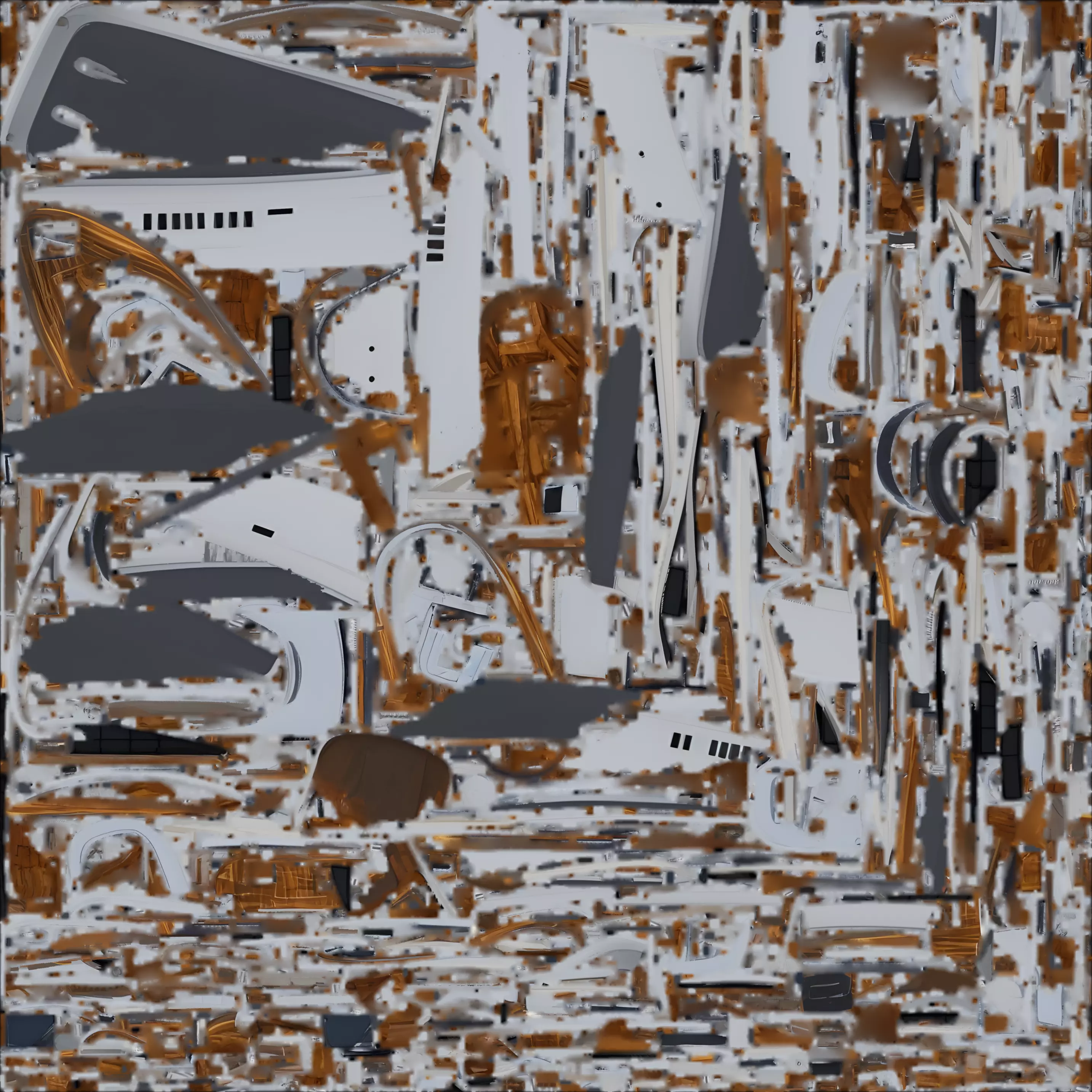 Sleek Flybridge Superyacht 3D Model Low-poly 3D model_2