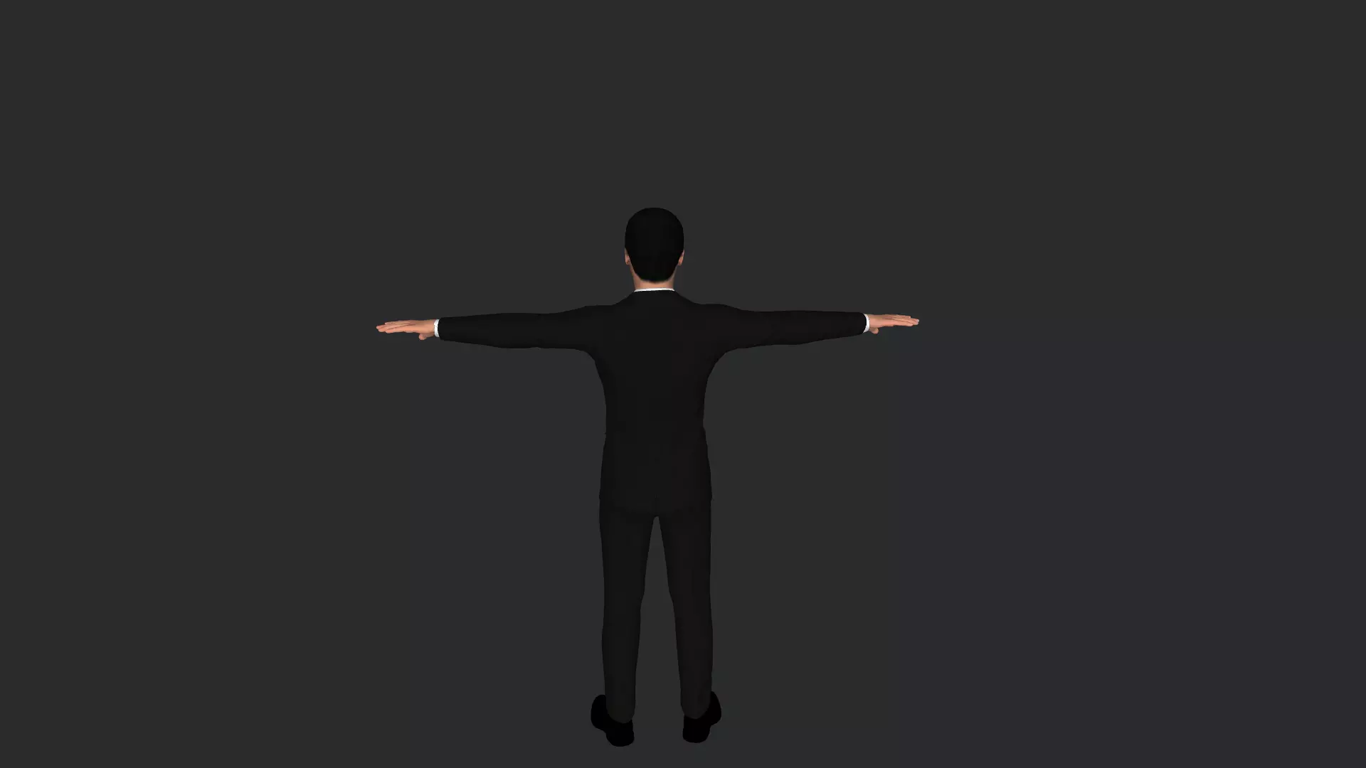 Steven Seagal Hyper Realistic Full Body Rigged 3D Character 3D model_4