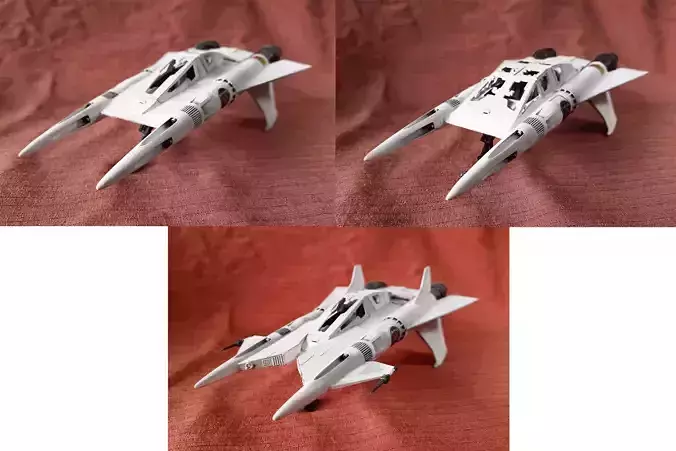 Buck Rogers Starships 3D Model Collection