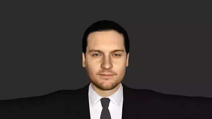  Tobey Maguire  Hyper Realistic Full Body  Rigged 3D Character