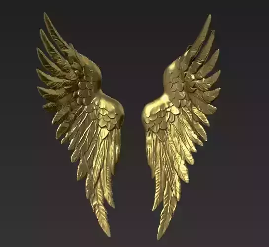 Angel Wings 3D Model