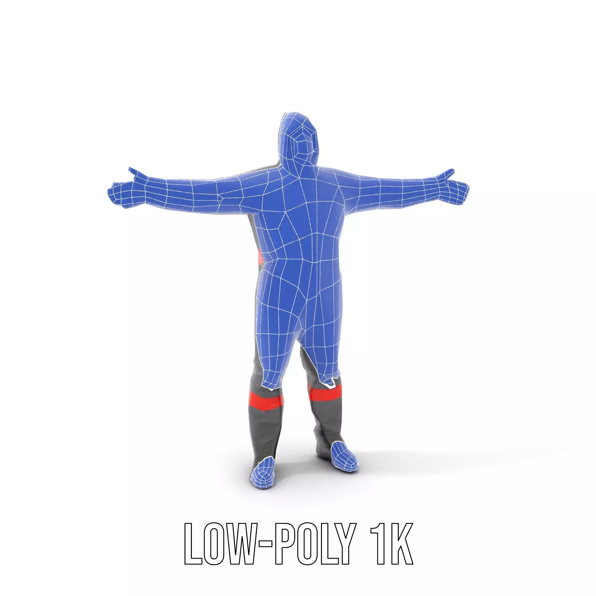 Protective Suit model pack Low-poly 3D model_27