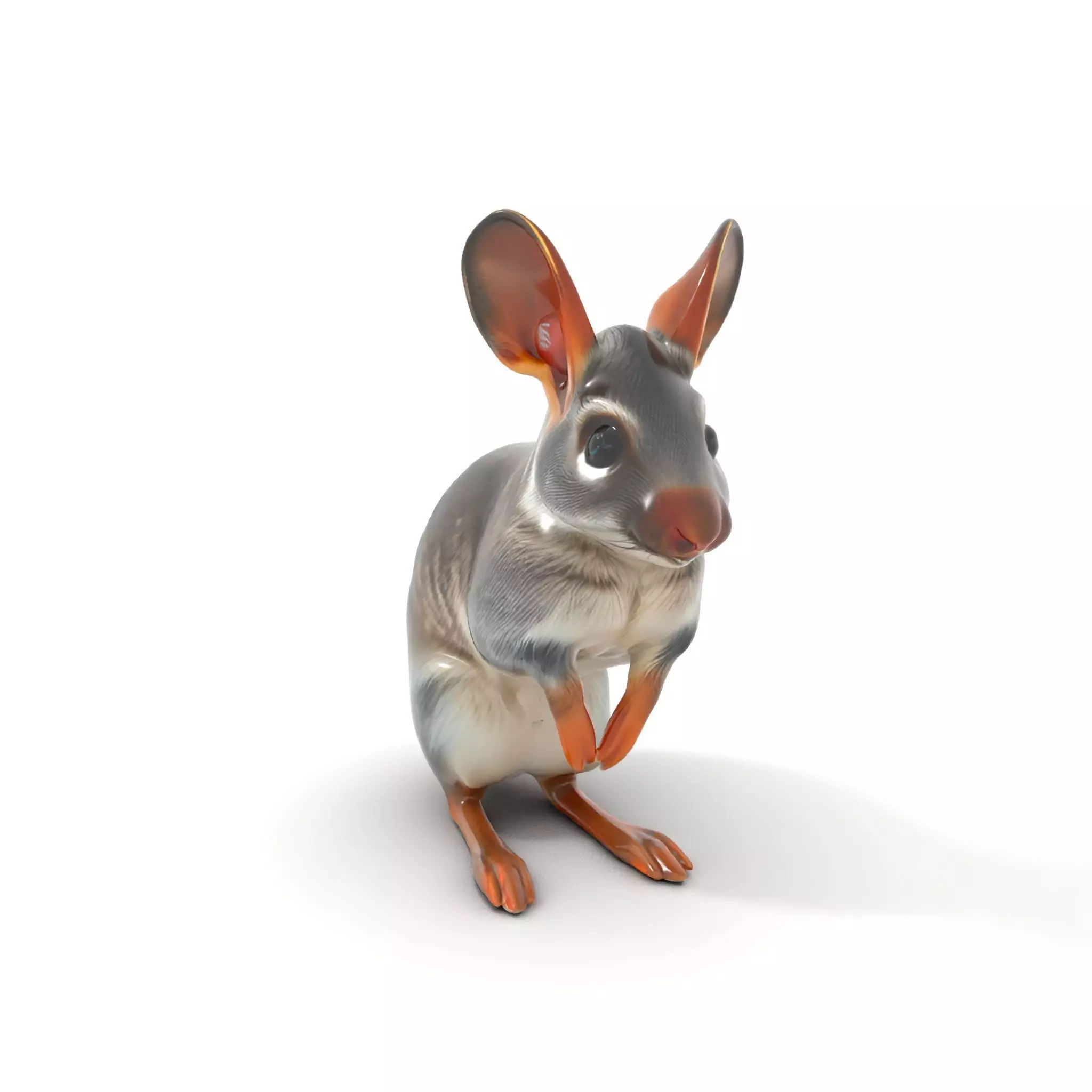 Bushytailed Bilby model pack Low-poly 3D model_0