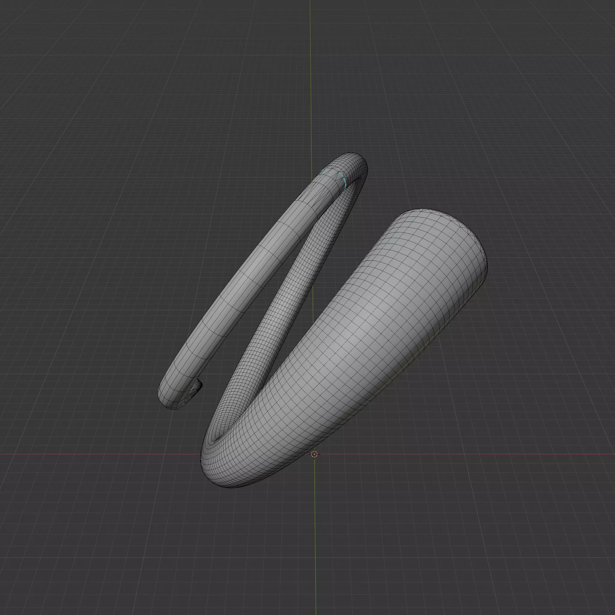 Spiral ring 3D print model_10