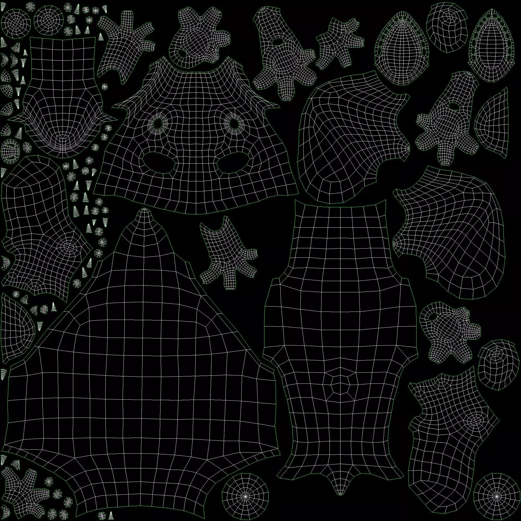 Realistic Animated Hedgehog 3D model_15