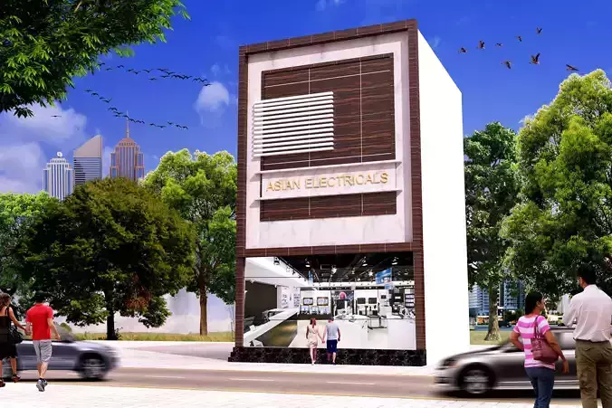 buildings building in city Low-poly 3D model