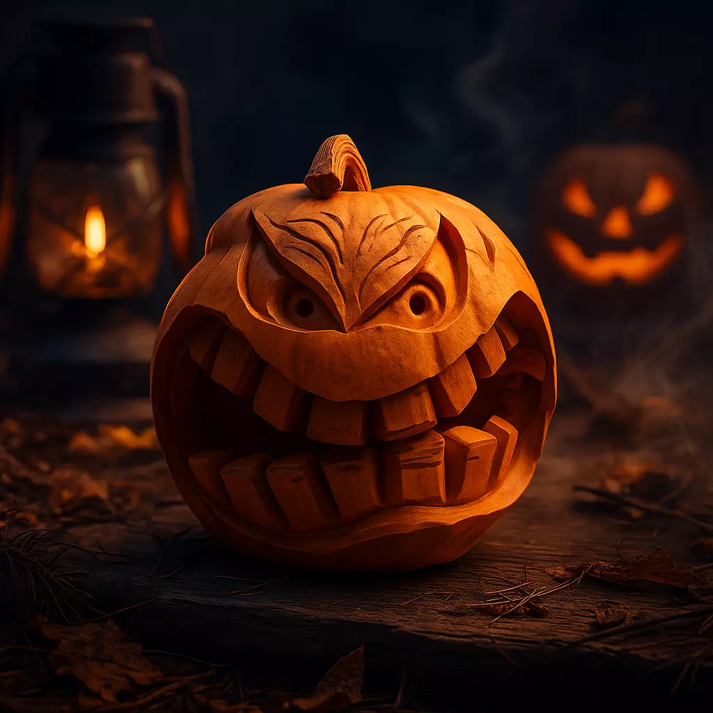 Jack O Lantern - 3D Printable Halloween 3D print model_0