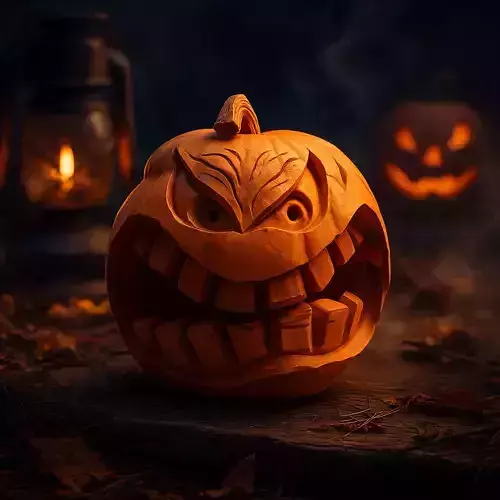 Jack O Lantern - 3D Printable Halloween