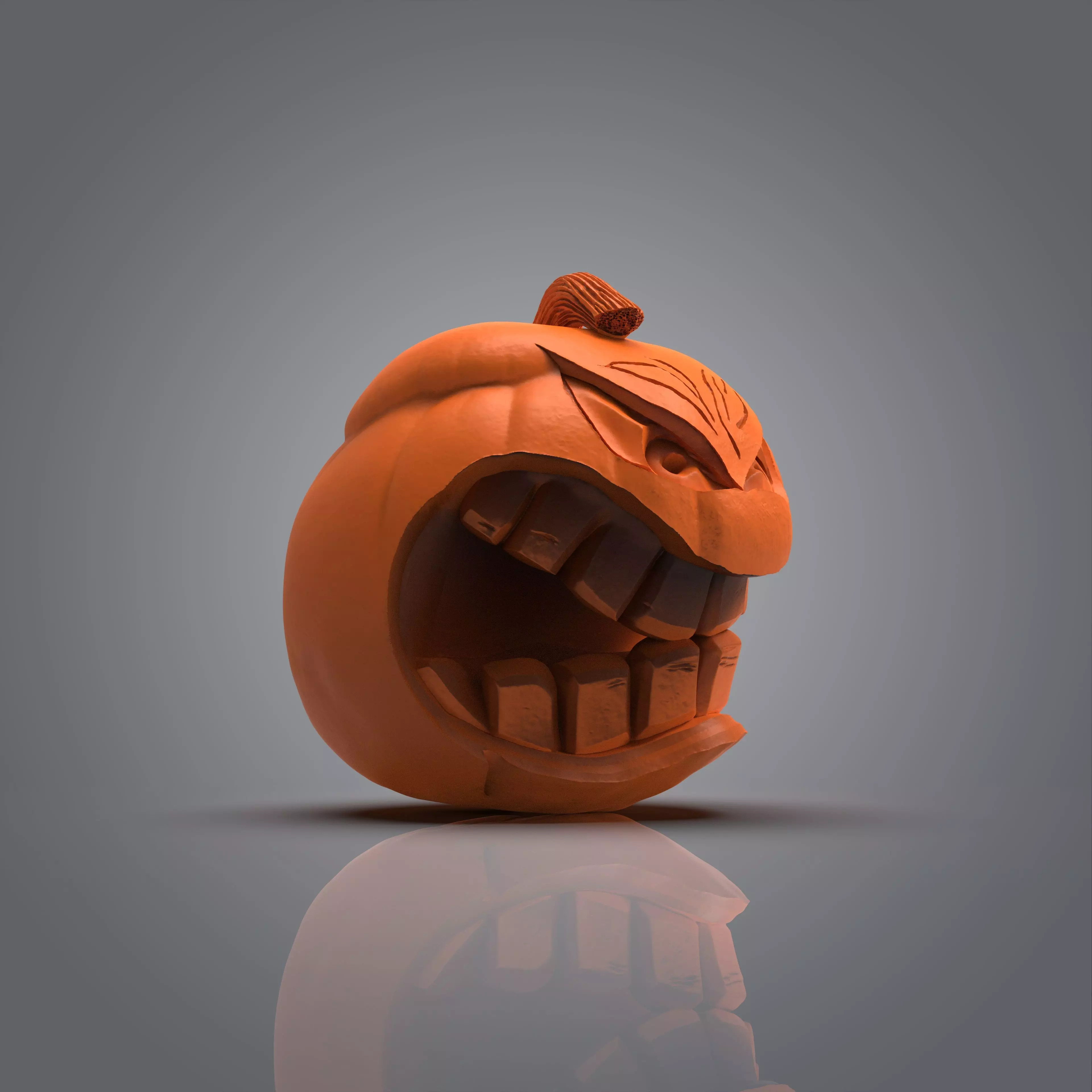 Jack O Lantern - 3D Printable Halloween 3D print model_1