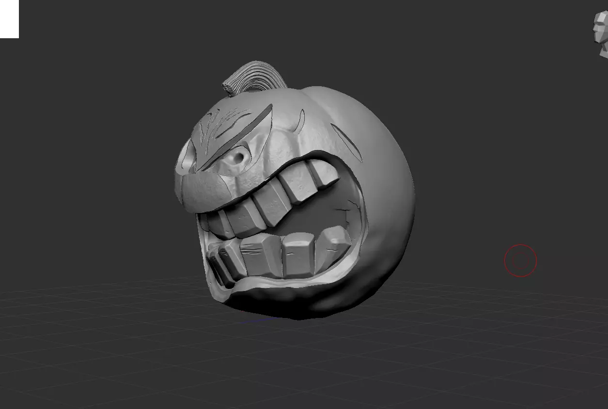 Jack O Lantern - 3D Printable Halloween 3D print model_2