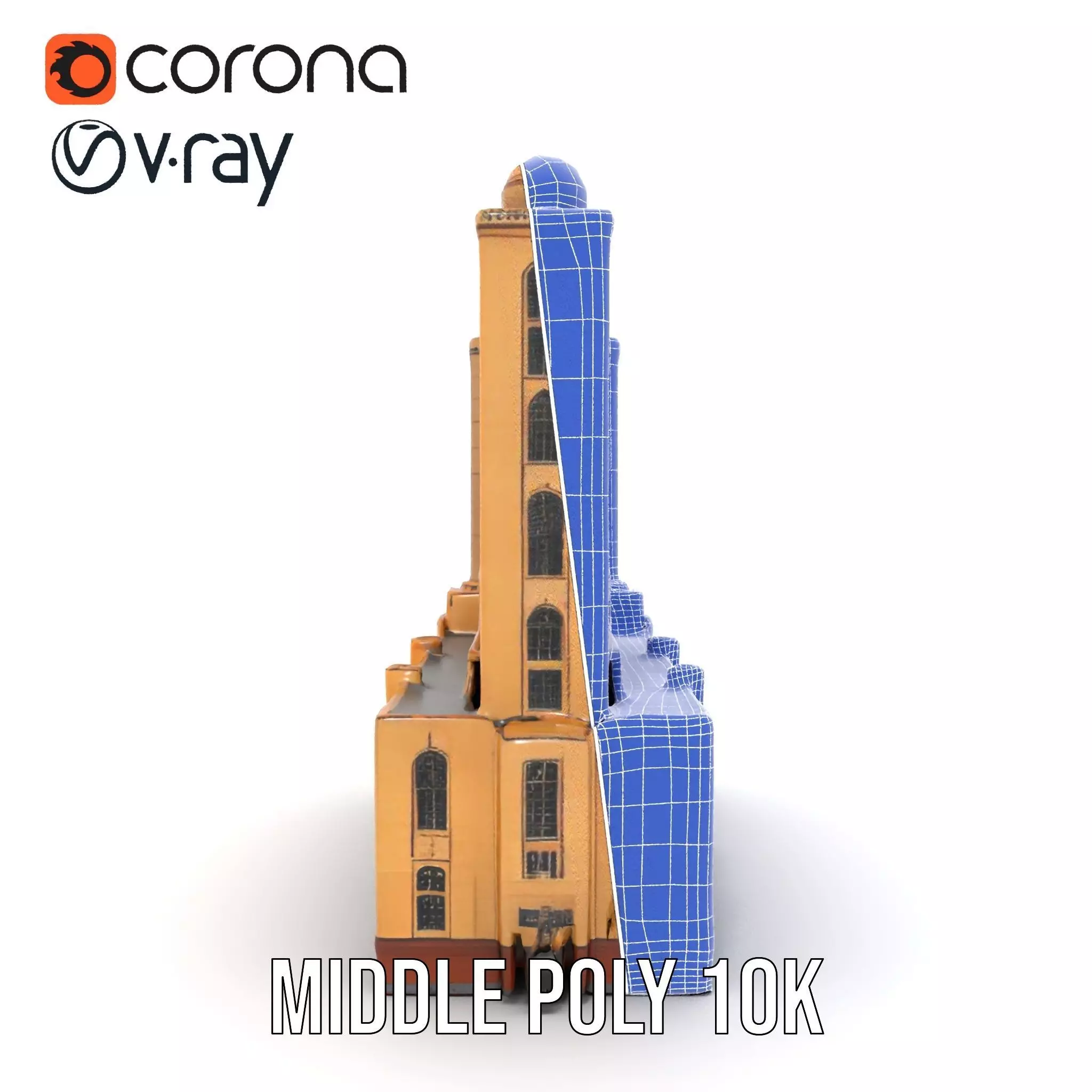 Industrial Power Plant model pack Low-poly 3D model_26