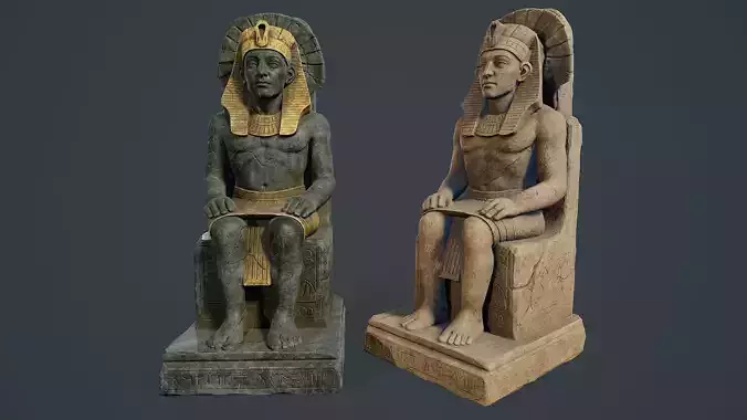 Egyptian Statue V1 PBR