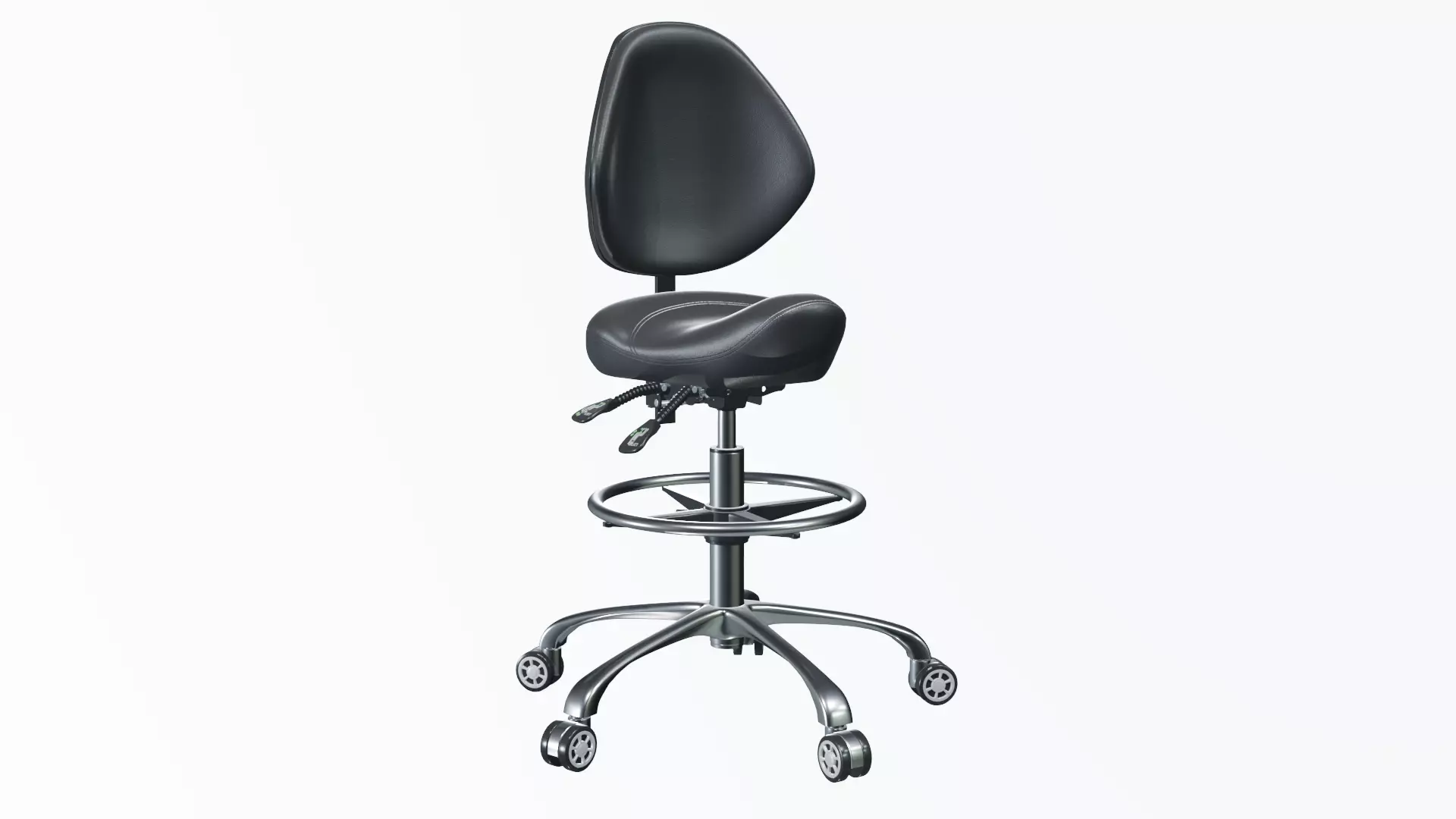 Chair Low-poly 3D model_11