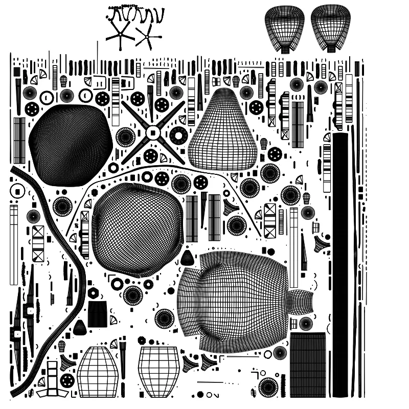 Chair Low-poly 3D model_16