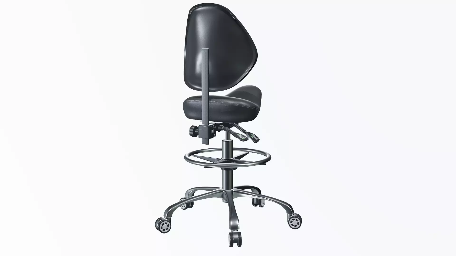 Chair Low-poly 3D model_8