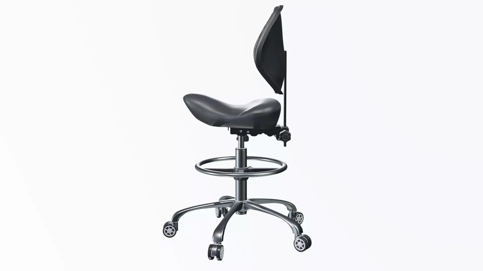 Chair Low-poly 3D model_4