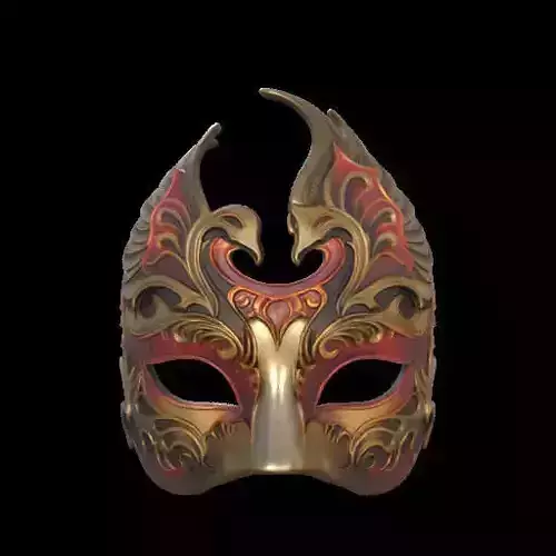 Regal Bird Inspired Mask