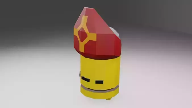 Cardinal Low Polly Model Free low-poly 3D model
