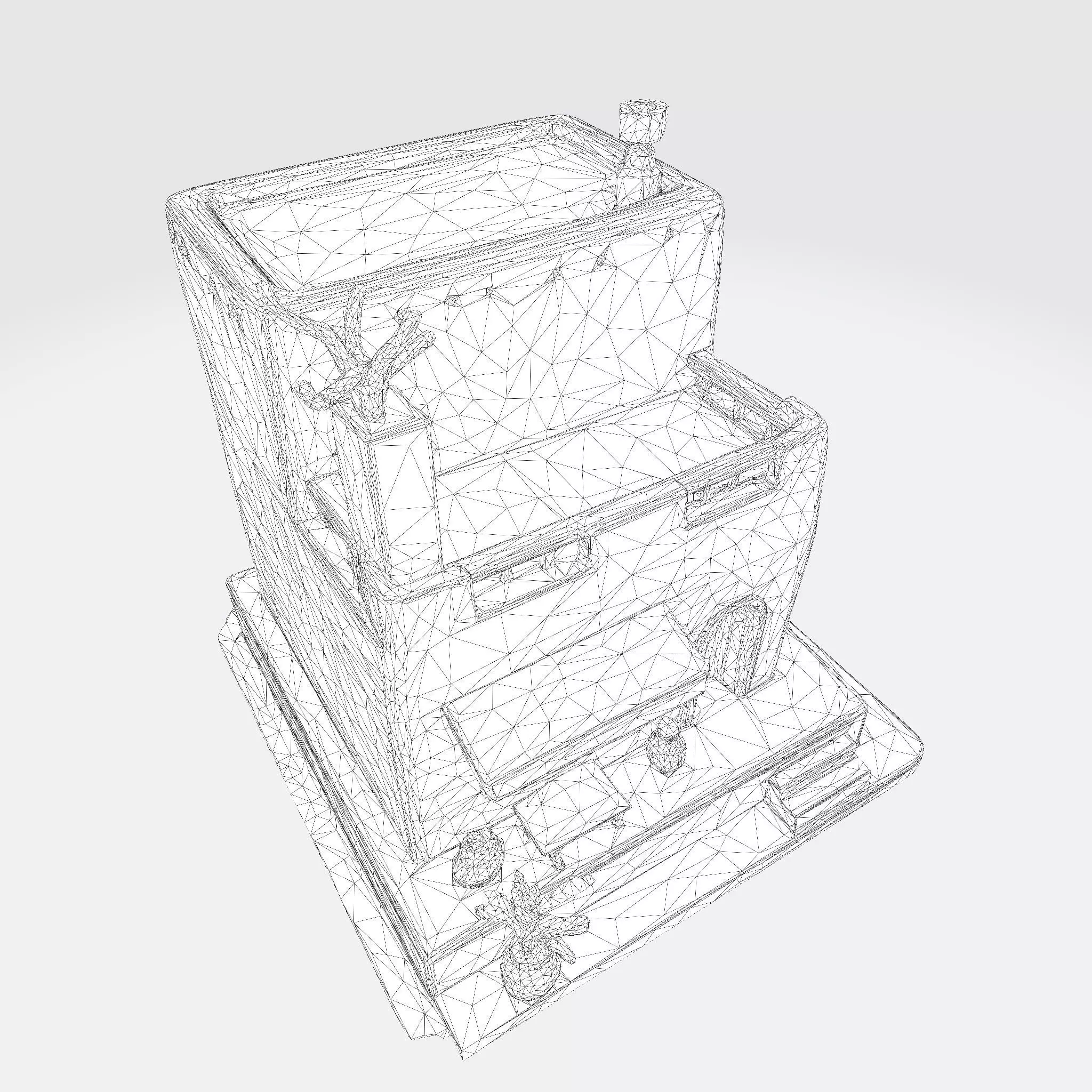 Desert Oasis Home 3D Model 3D print model_34