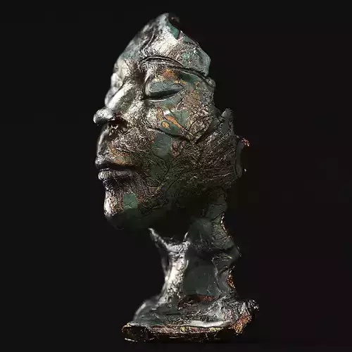 Face Sculpture 3D Model
