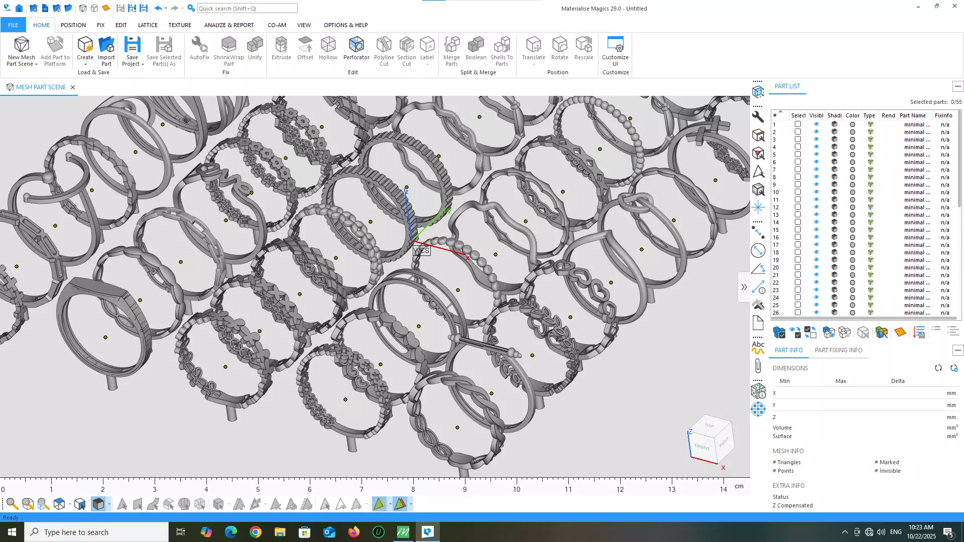 55 Minimal ring 3D print model_2