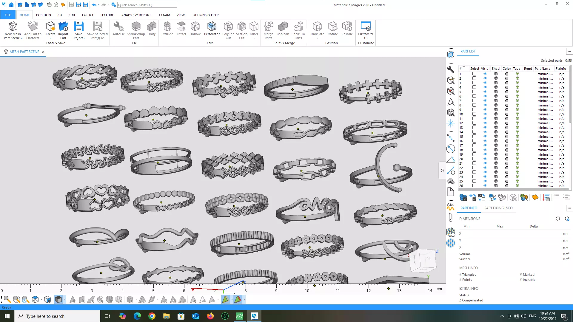 55 Minimal ring 3D print model_3