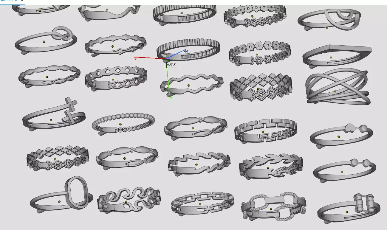 55 Minimal ring 3D print model_4