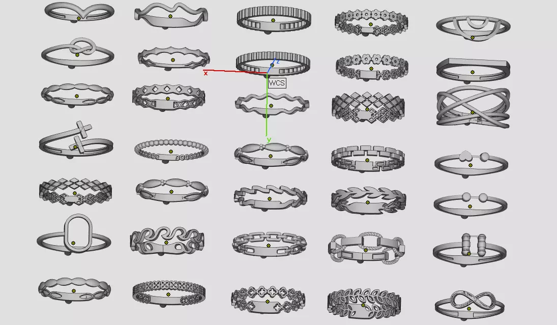 55 Minimal ring 3D print model_6