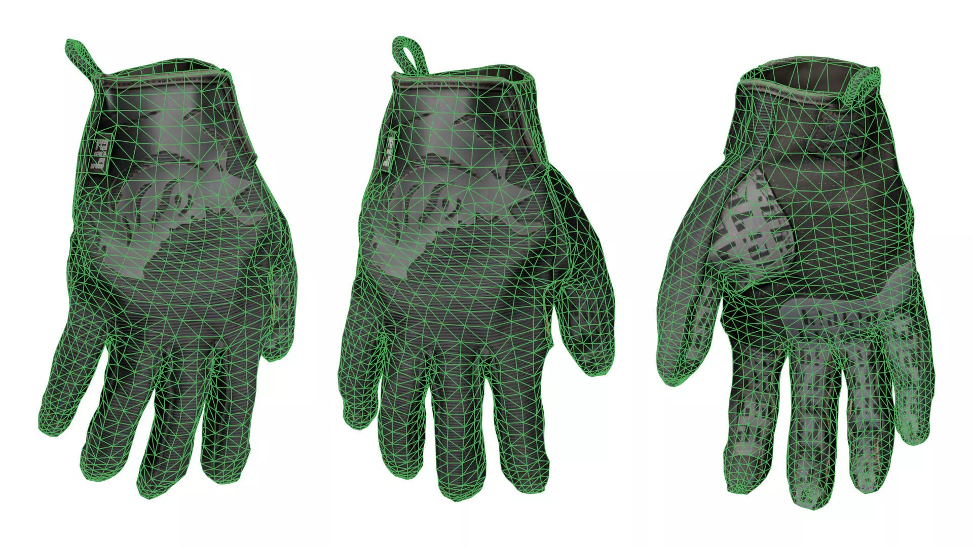 PIG FDT DELTA GLOVES Low-poly 3D model_8