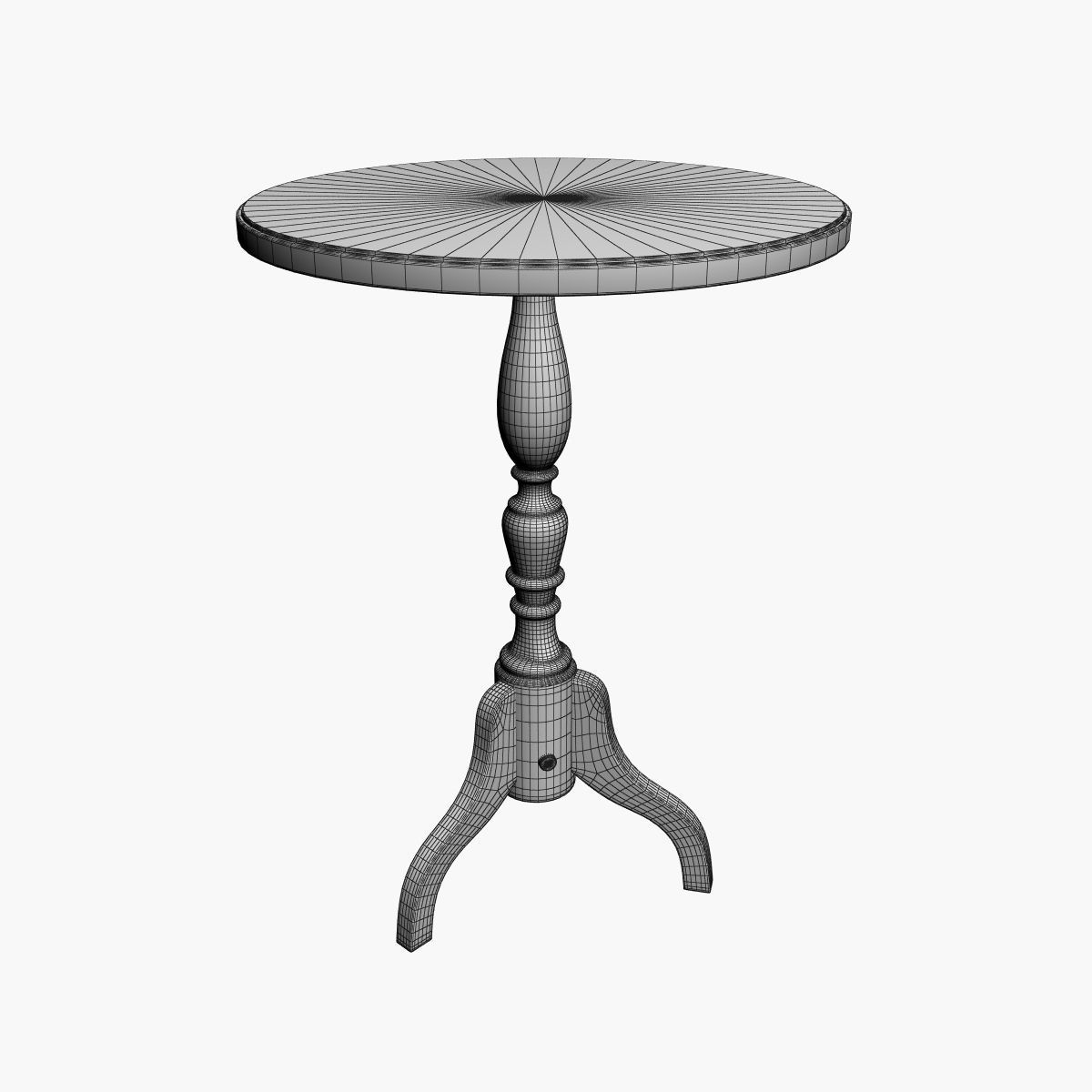 End Table 3D model_4