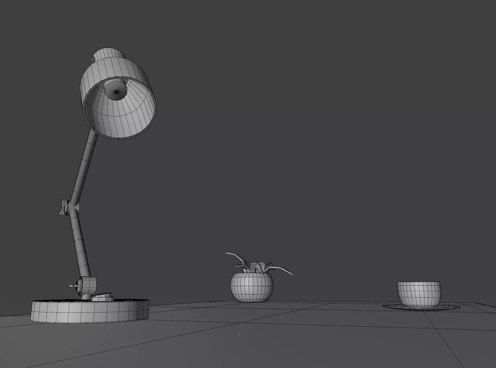 Office Desk 3D model_11