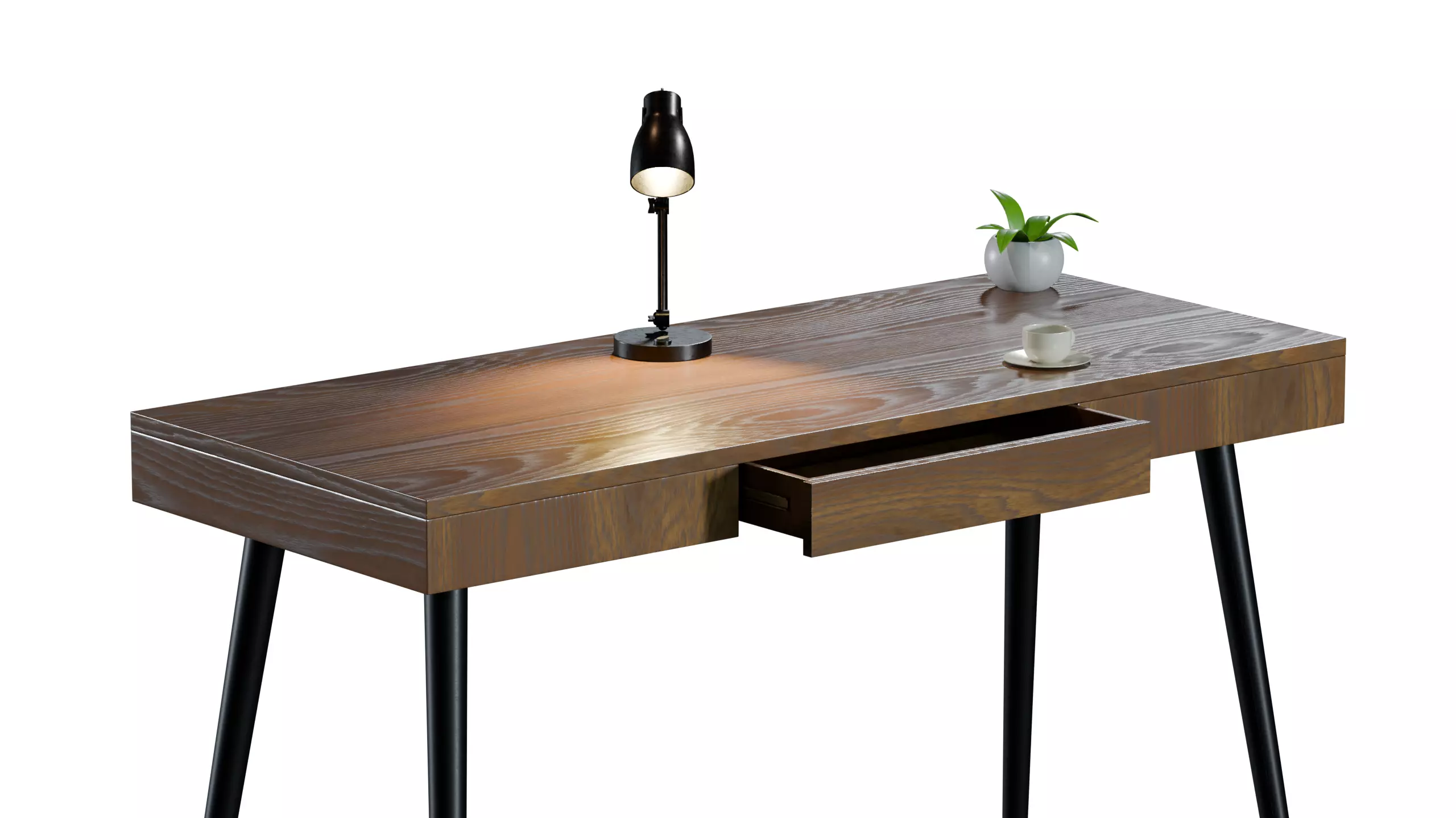 Office Desk 3D model_1