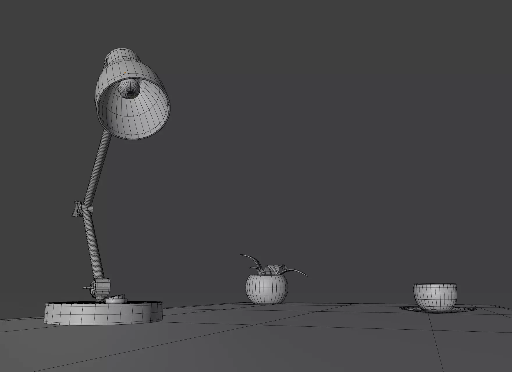 Office Desk 3D model_10