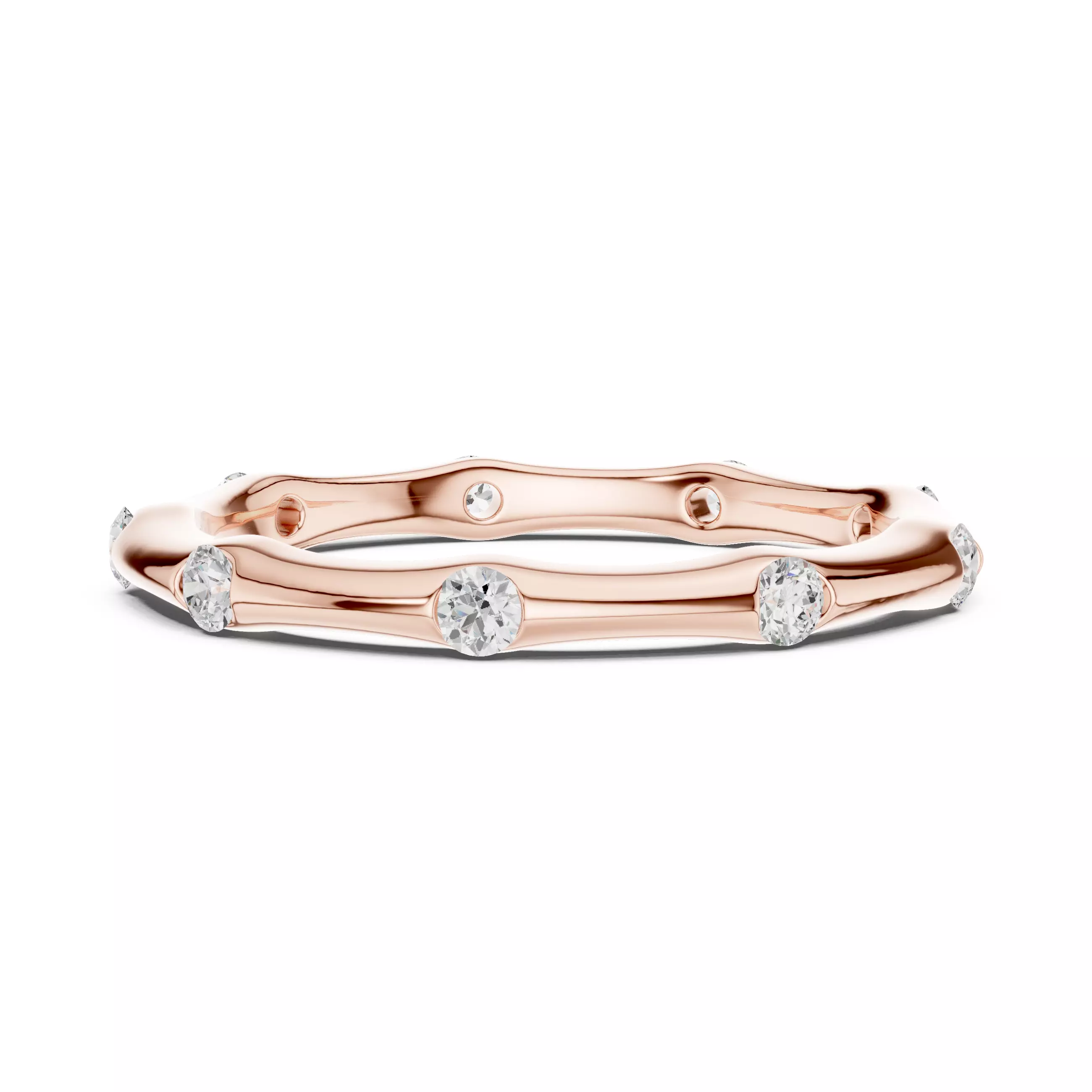 Eternity Band Ring 3dm stl renders animation videos details 3D print model_5